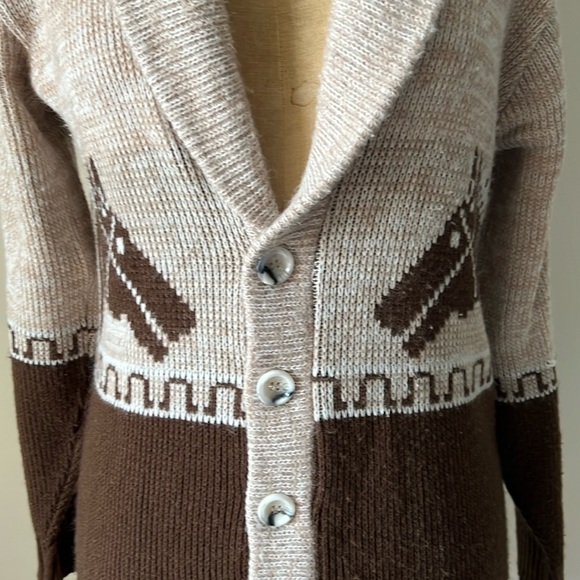 Vintage Cowichan Horse Sweater - Picture 5 of 8